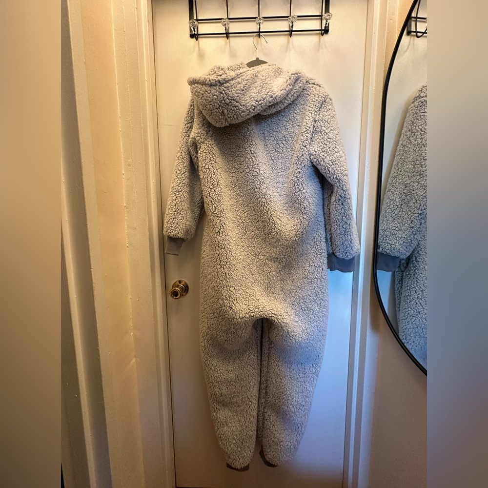 VS Pink hooded one piece Gray